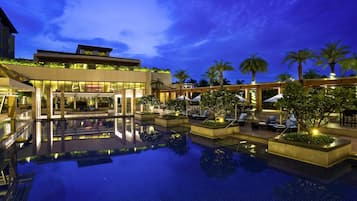 Down duvets, pillow-top beds, minibar, in-room safe