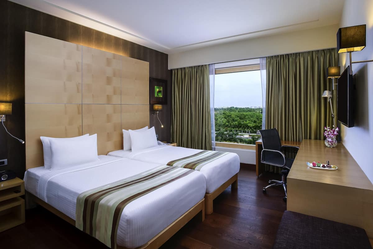 Down duvets, pillow-top beds, minibar, in-room safe