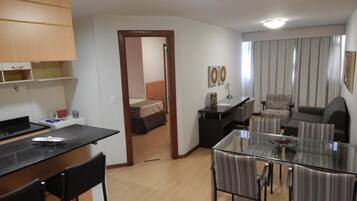 Minibar, in-room safe, desk, blackout curtains