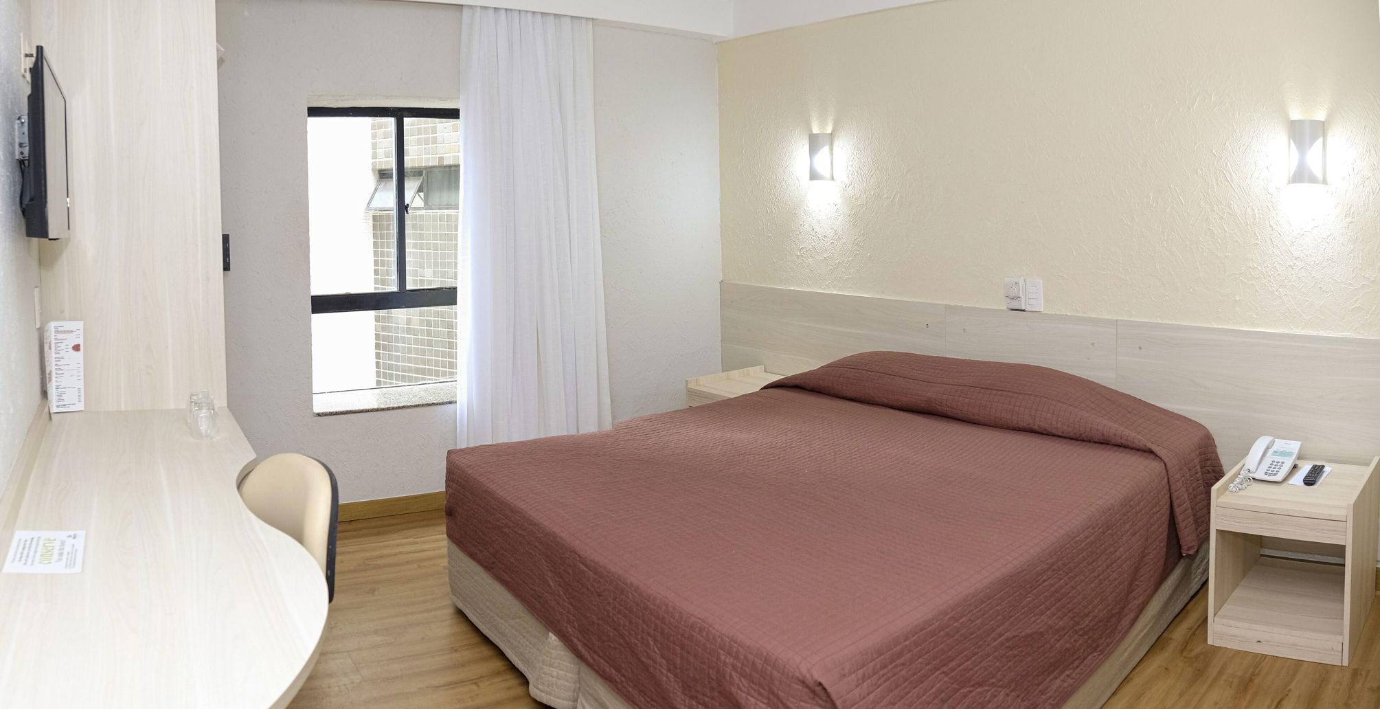 In-room safe, desk, blackout drapes, free cribs/infant beds