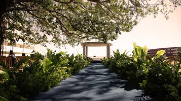 Área de bodas al aire libre