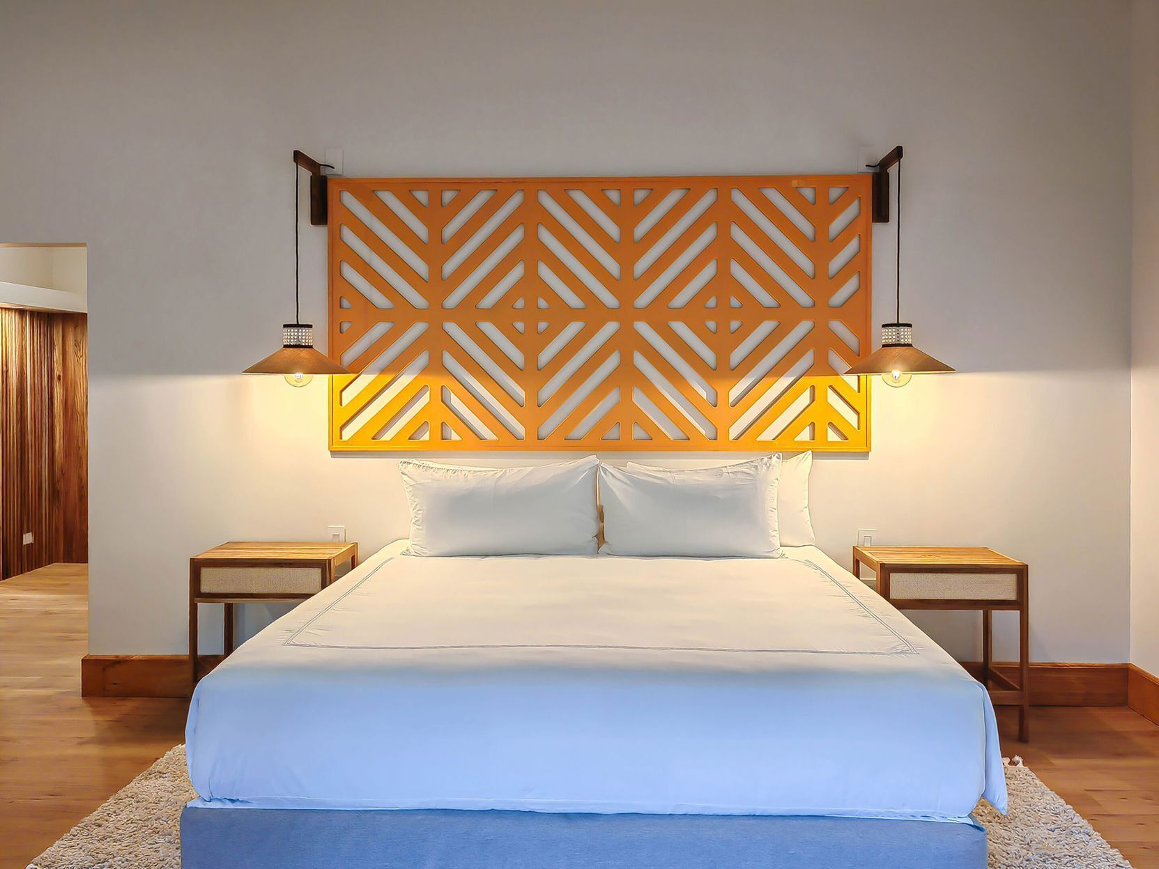 Premium bedding, down duvets, Select Comfort beds, in-room safe