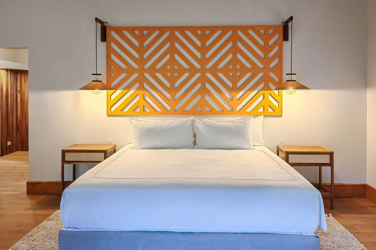 Premium bedding, down comforters, Select Comfort beds, in-room safe
