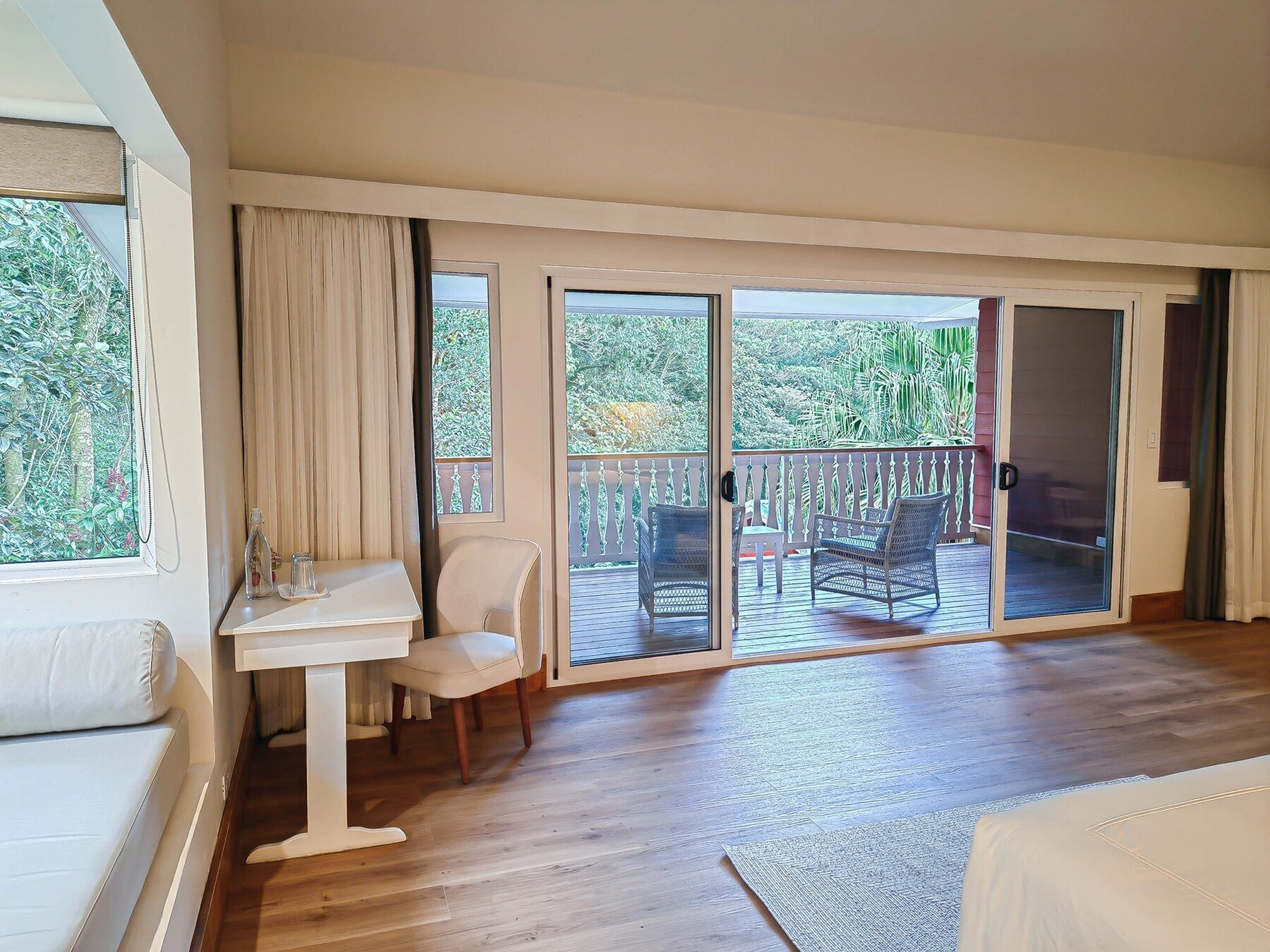 Tityra Junior Suites | Premium bedding, down comforters, Select Comfort beds, in-room safe