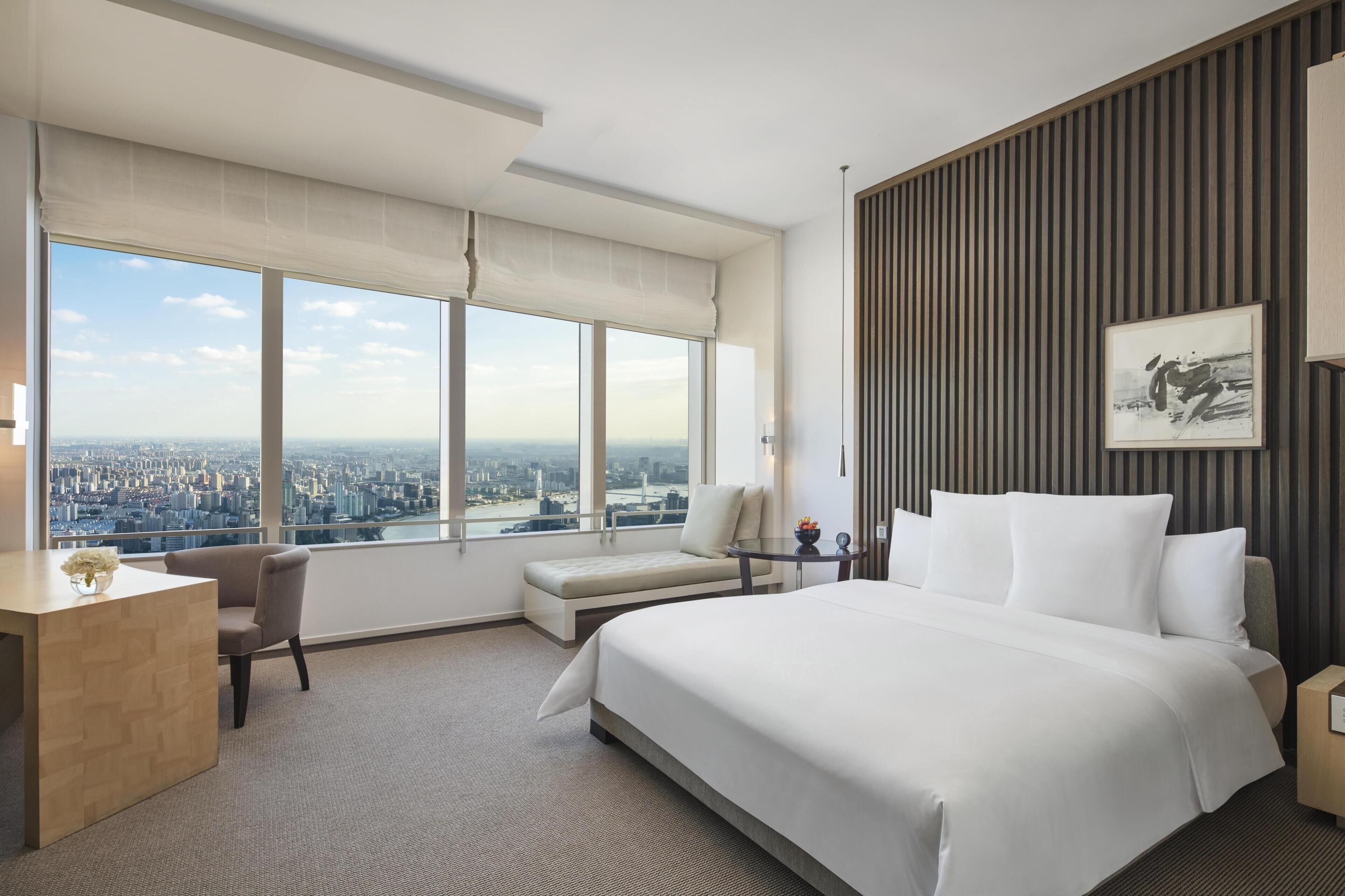 Down comforters, minibar, in-room safe, desk