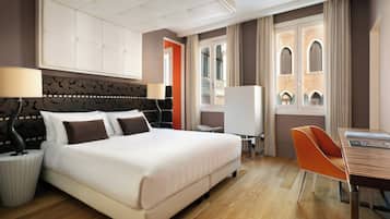 Camera Deluxe | Biancheria da letto di alta qualità, minibar, una cassaforte in camera