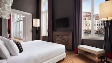 Presidential Suite, Canal View (Grand) | Premium bedding, minibar, in-room safe, desk