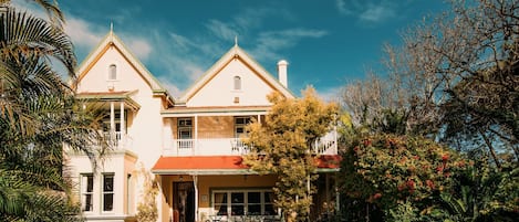 Voorkant van accommodatie