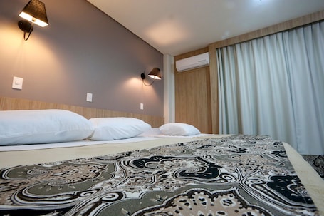 Pillowtop beds, minibar, in-room safe, individually decorated