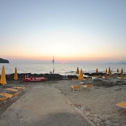 Private beach, sun loungers, beach umbrellas, beach towels