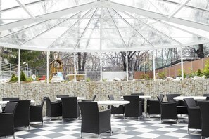 Café da manhã, almoço e jantar