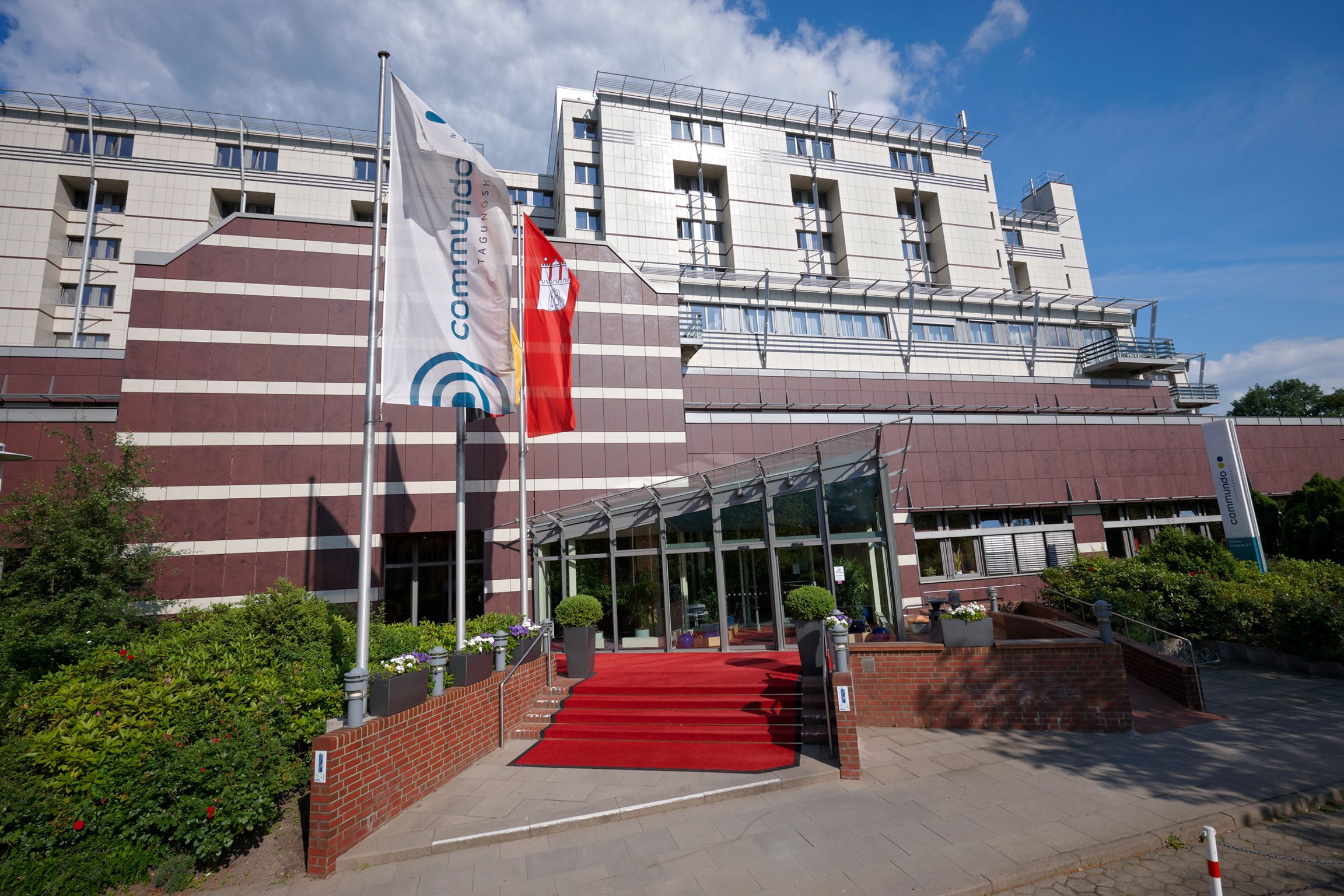 Fassade der Unterkunft