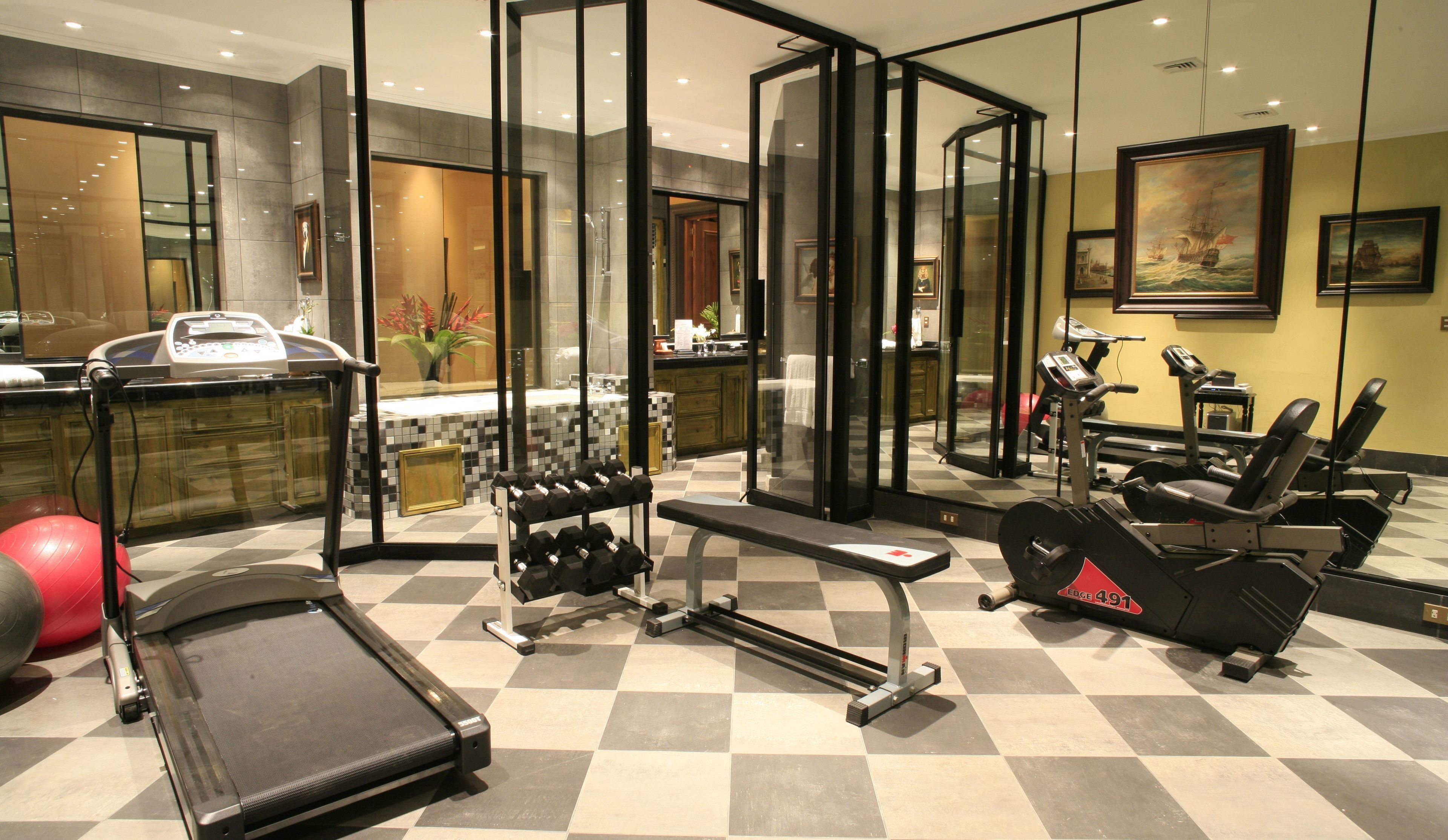 fitness studio