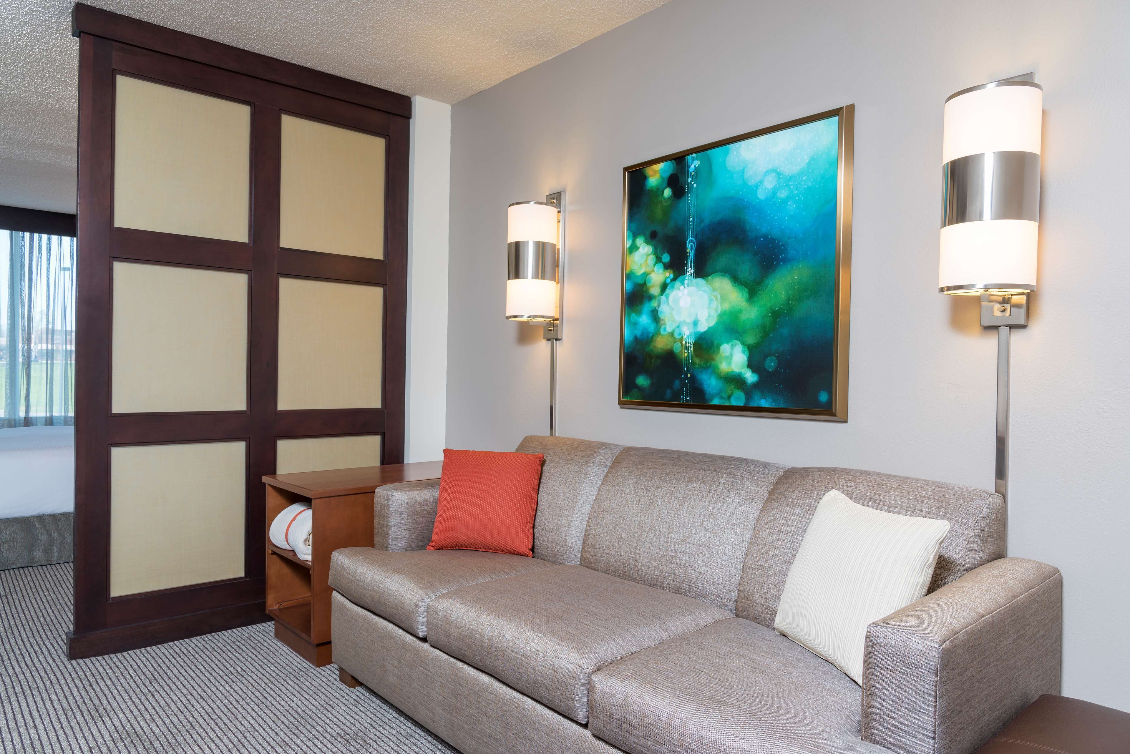 desk, blackout curtains, iron/ironing board, free cots/infant beds