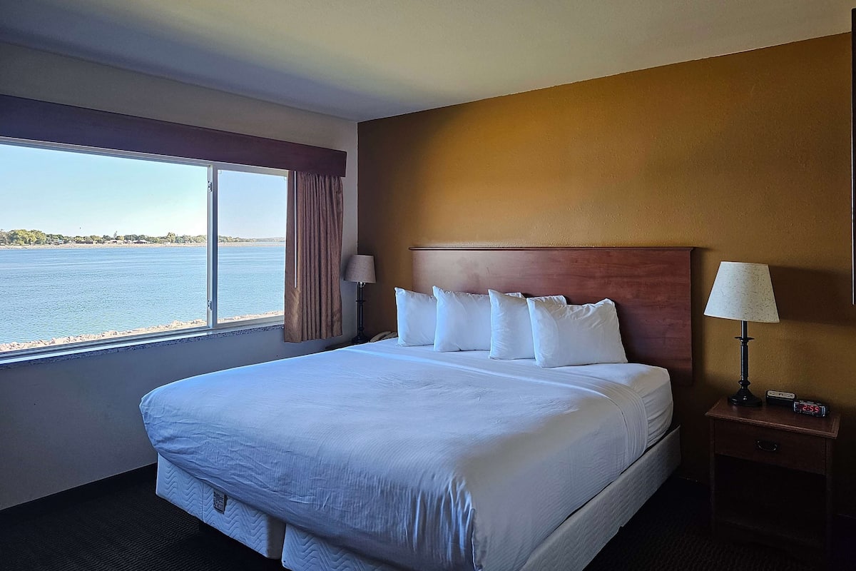 Suite, 1 letto king, non fumatori (One-Bedroom, River View) | Una scrivania, tende oscuranti, insonorizzazione, ferro/asse da stiro