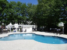 Seasonal outdoor pool