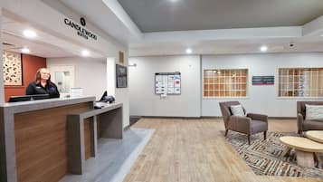 Sala de estar en el lobby