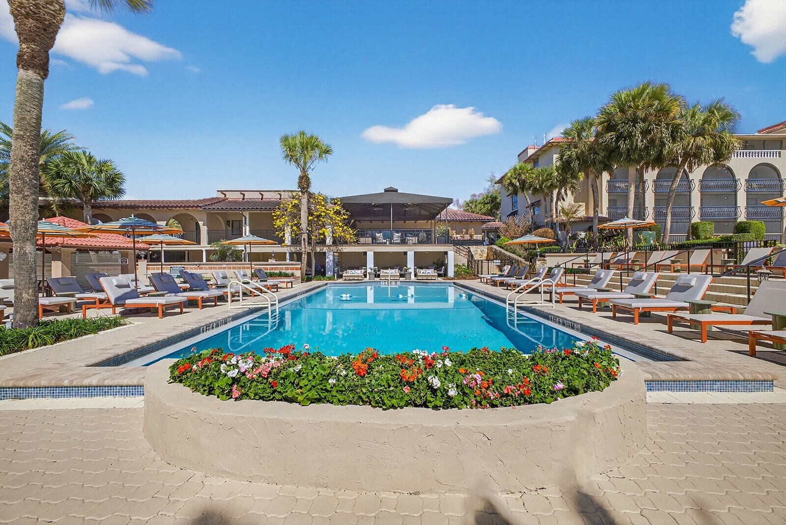 Outdoor pool, cabanas (surcharge)