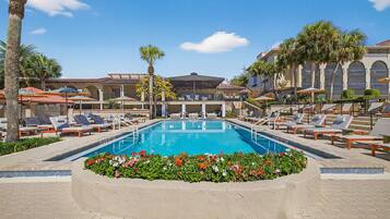 Outdoor pool, cabanas (surcharge)