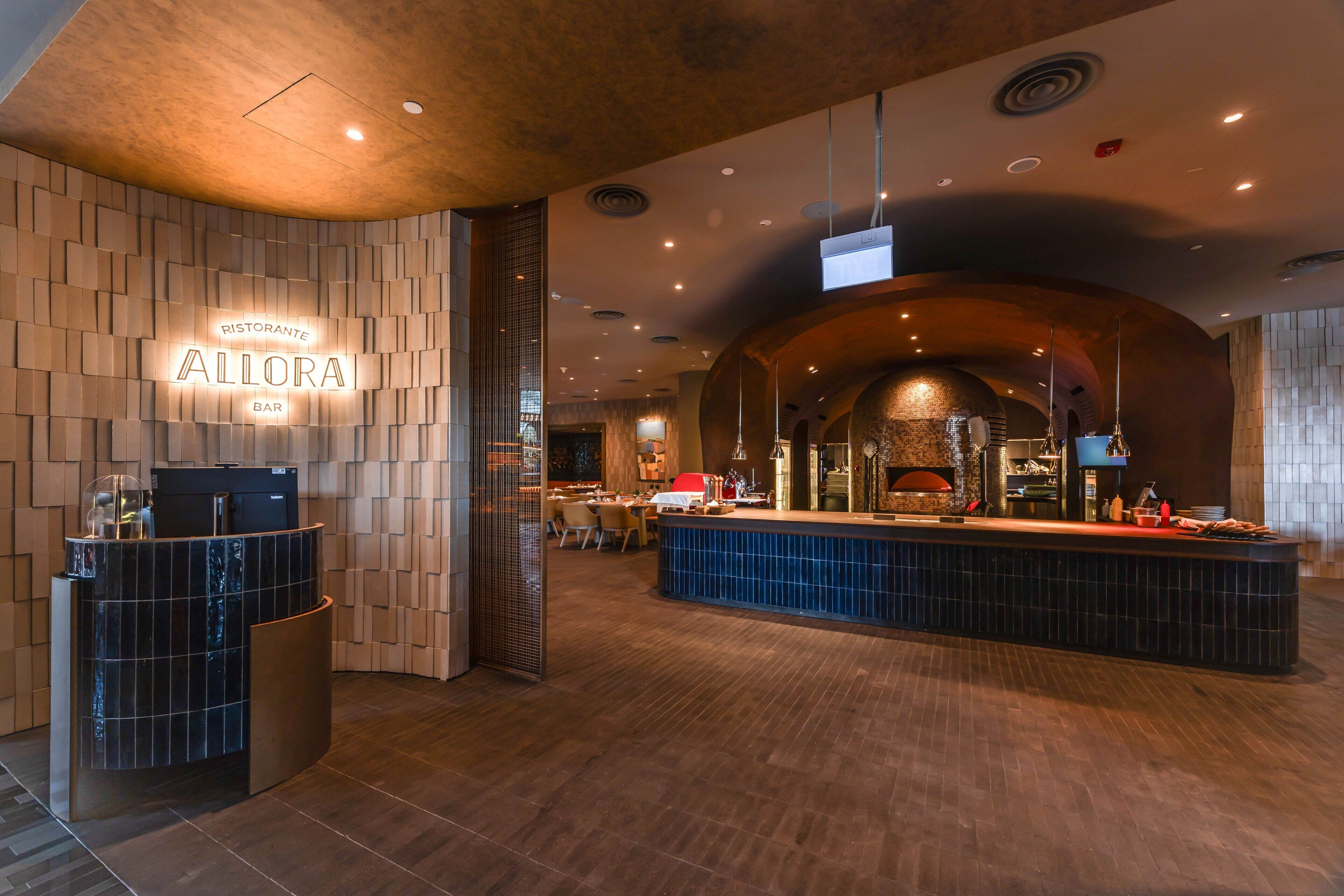 breakfast, lunch, dinner served; italian cuisine