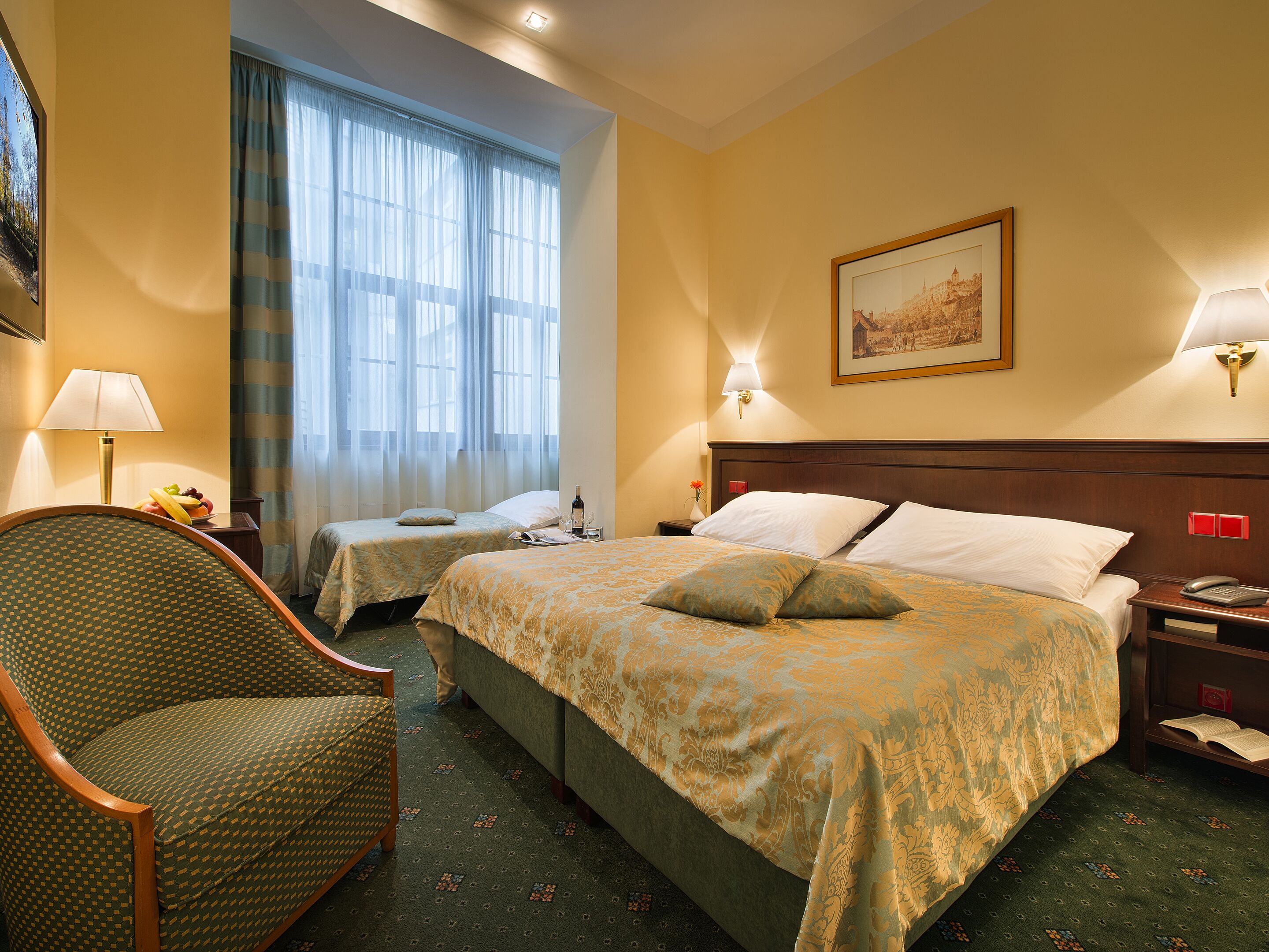 Hypo-allergenic bedding available, minibar, in-room safe, desk