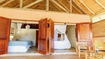 Superior Bungalow, 2 Bedrooms | Premium bedding, minibar, in-room safe, iron/ironing board (on request)