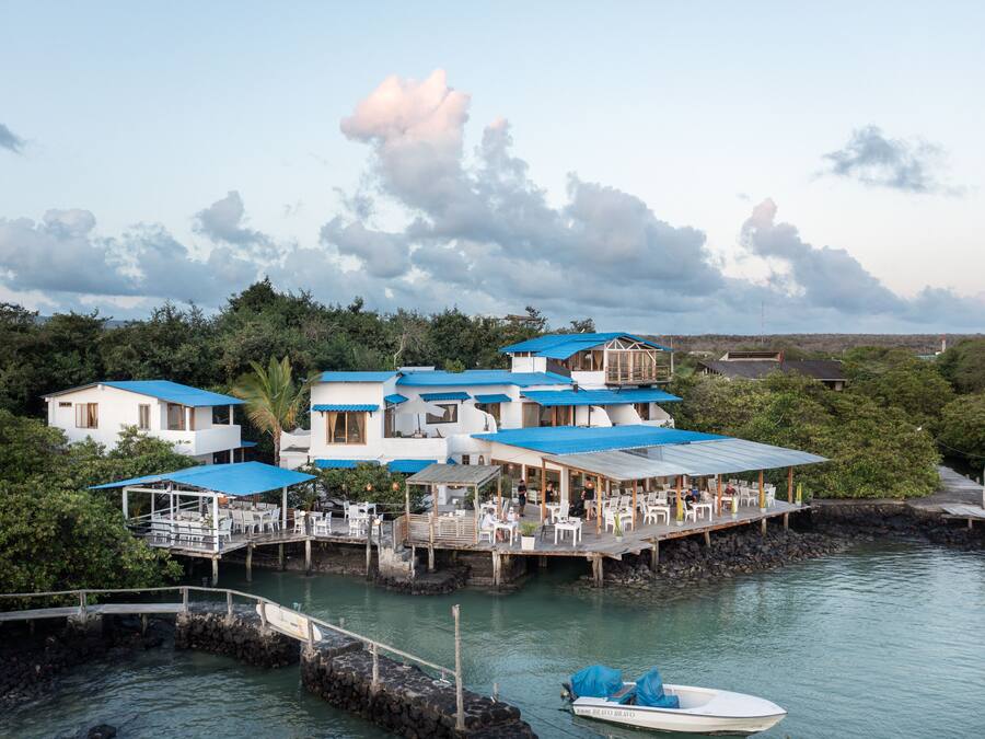 Fachada de la propiedad