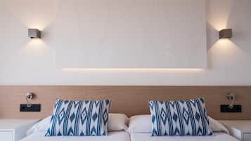 Desk, blackout curtains, free WiFi, bed sheets