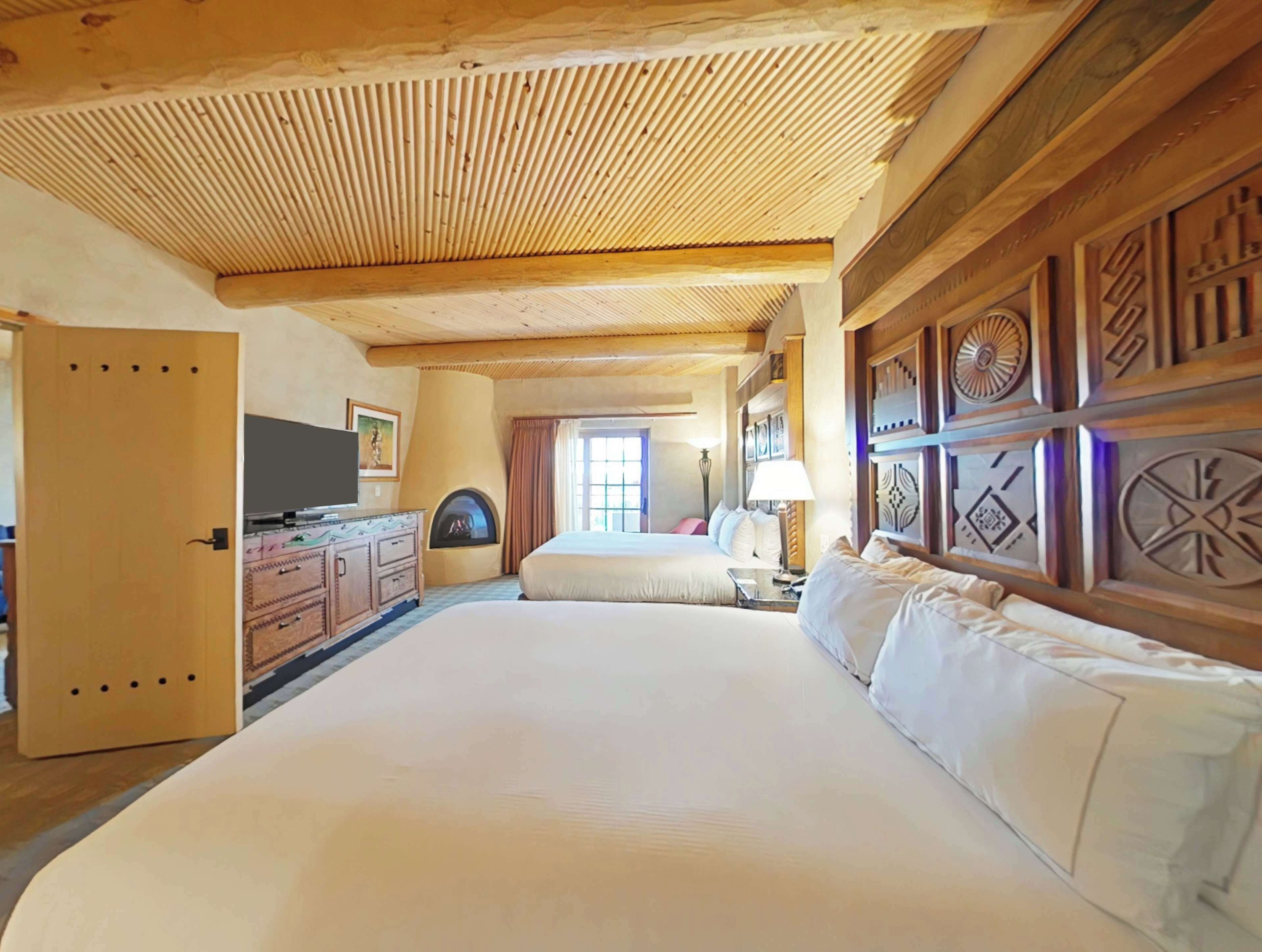 superior suite, 2 queen beds | premium bedding, pillow-top beds, in-room safe, desk