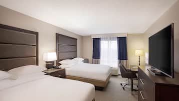Chambre, 2 grands lits