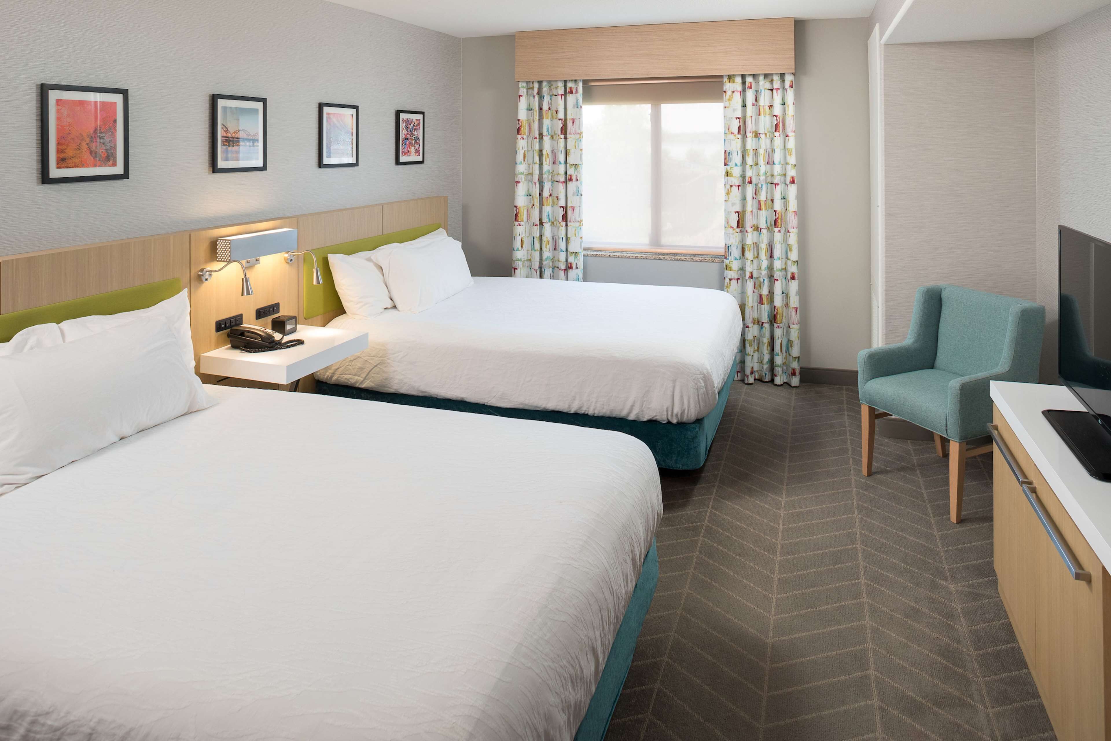 two queen evolution suite | desk, blackout curtains, iron/ironing board, free wifi