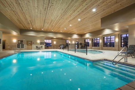 Indoor pool. Hilton Garden Inn Sioux City Riverfront