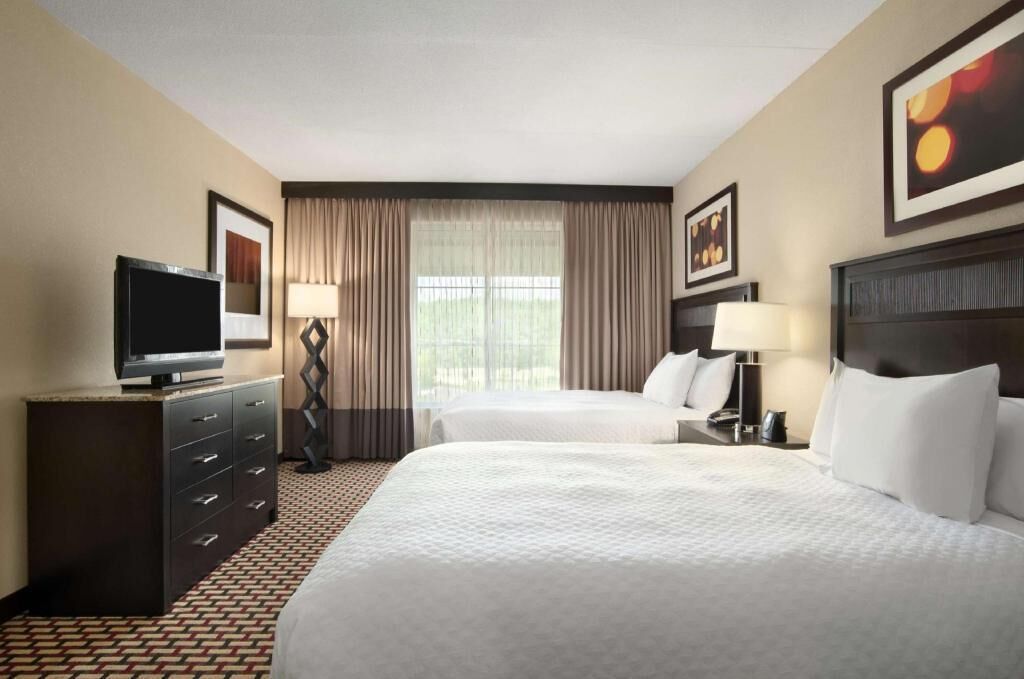 Premium bedding, in-room safe, desk, blackout curtains