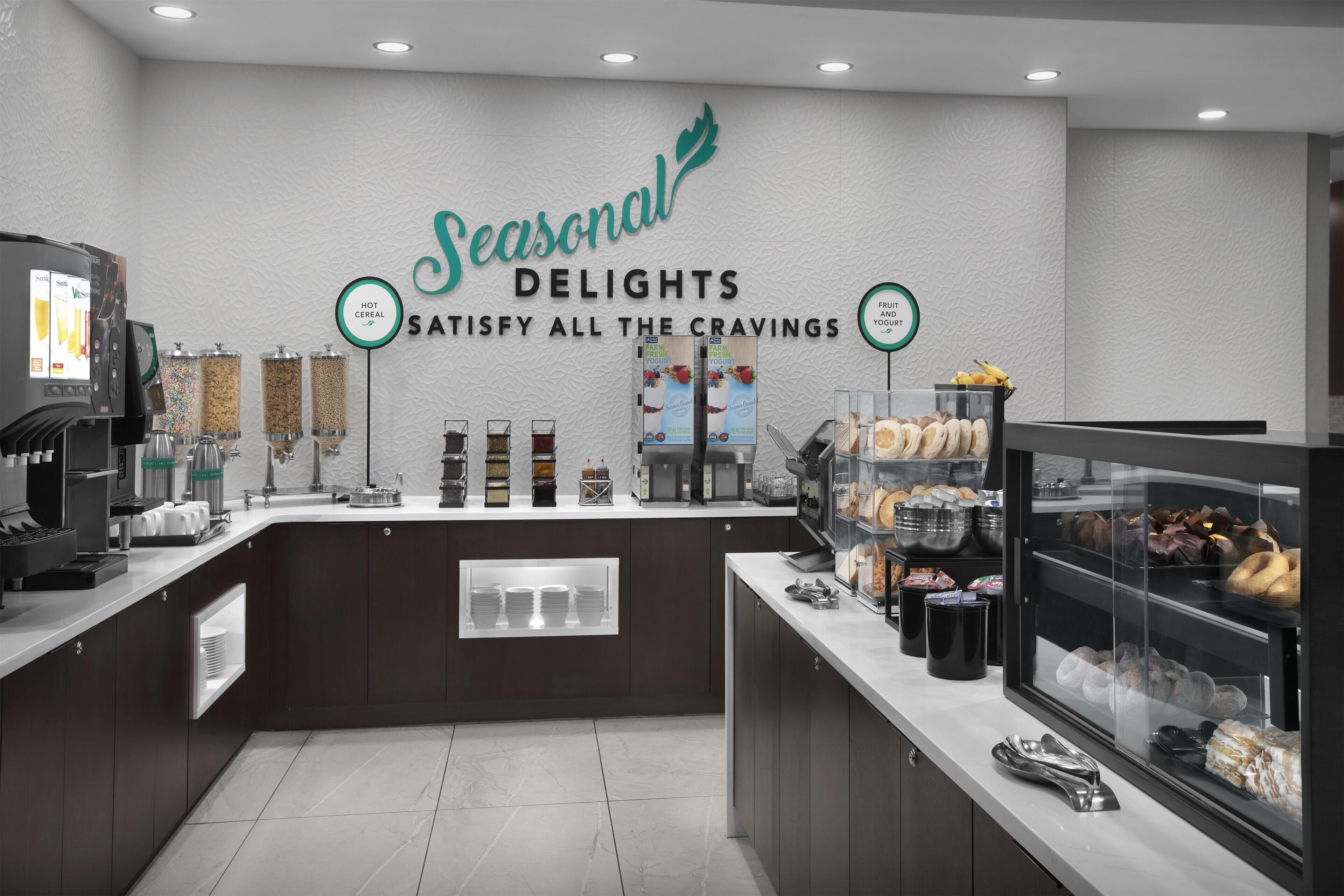 Free daily cooked-to-order breakfast