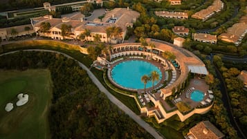 Blick von der Unterkunft