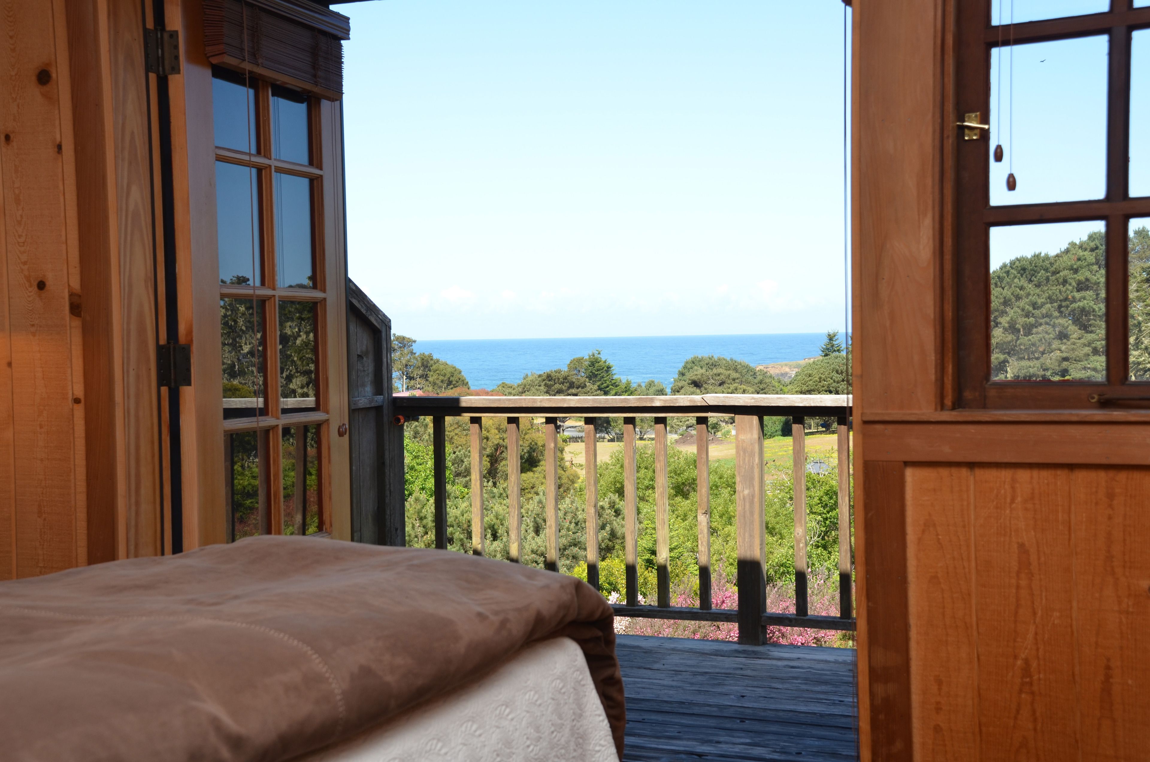 Utsikt fra overnattingsstedet