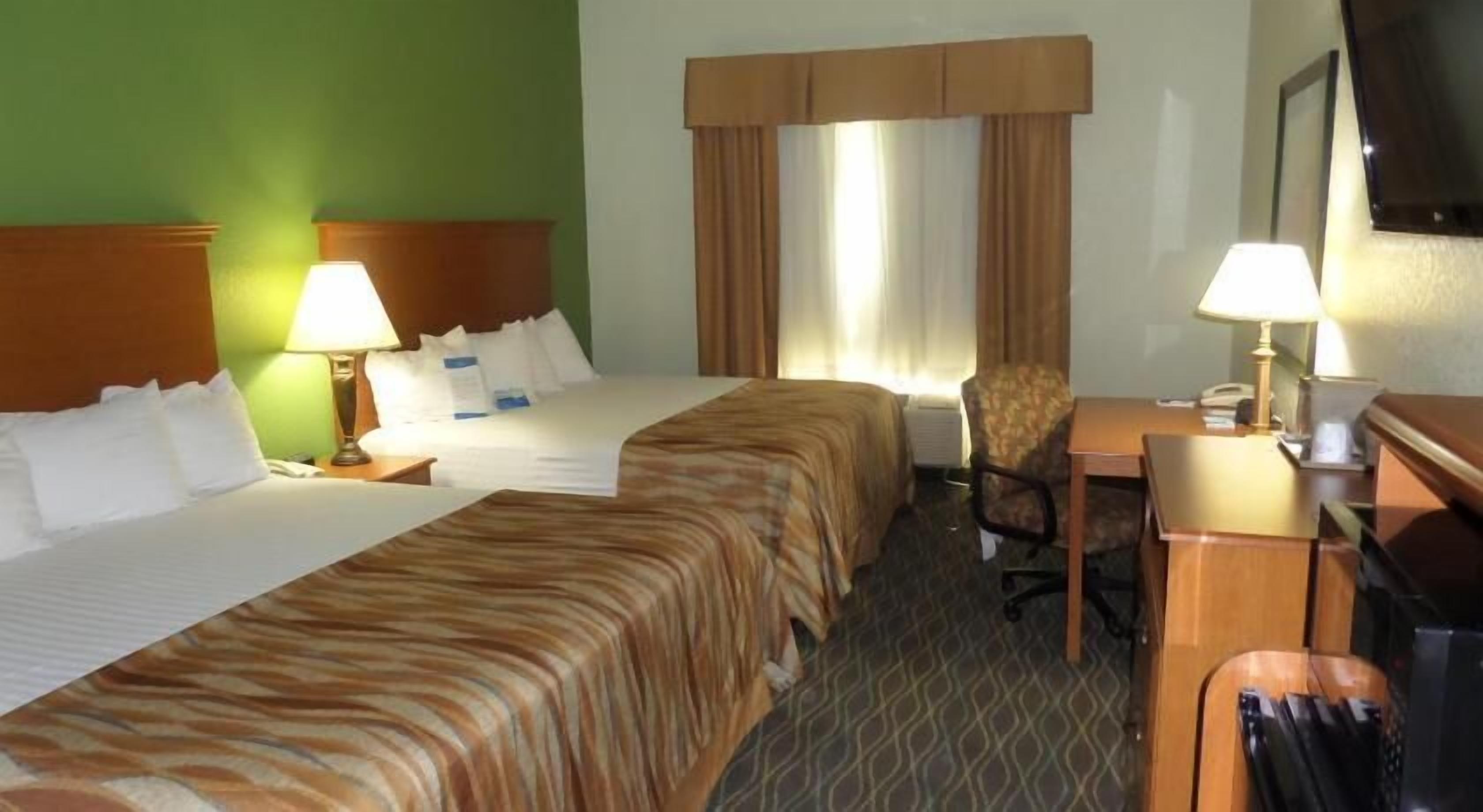 In-room safe, desk, laptop workspace, iron/ironing board