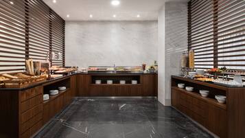 Daily buffet breakfast (EUR 20 per person)