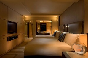 Literie de qualité, lit avec matelas Select Comfort, minibar
