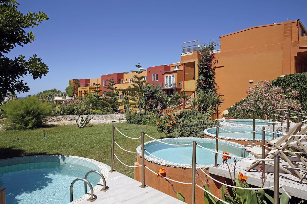 Suite Junior, piscine privée | Vue de la chambre
