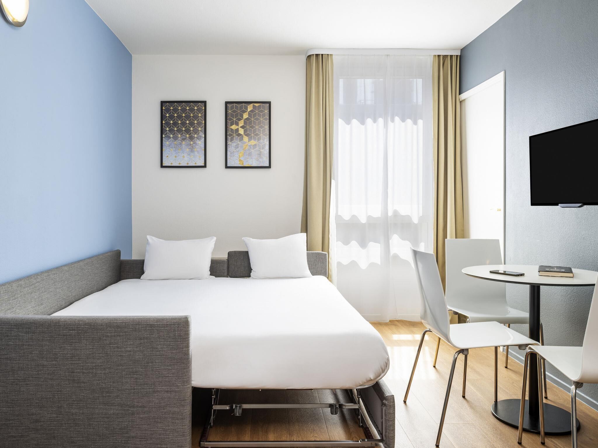 Appartement, 1 lit double | Bureau, fer et planche à repasser, lits bébé (gratuits), Wi-Fi gratuit