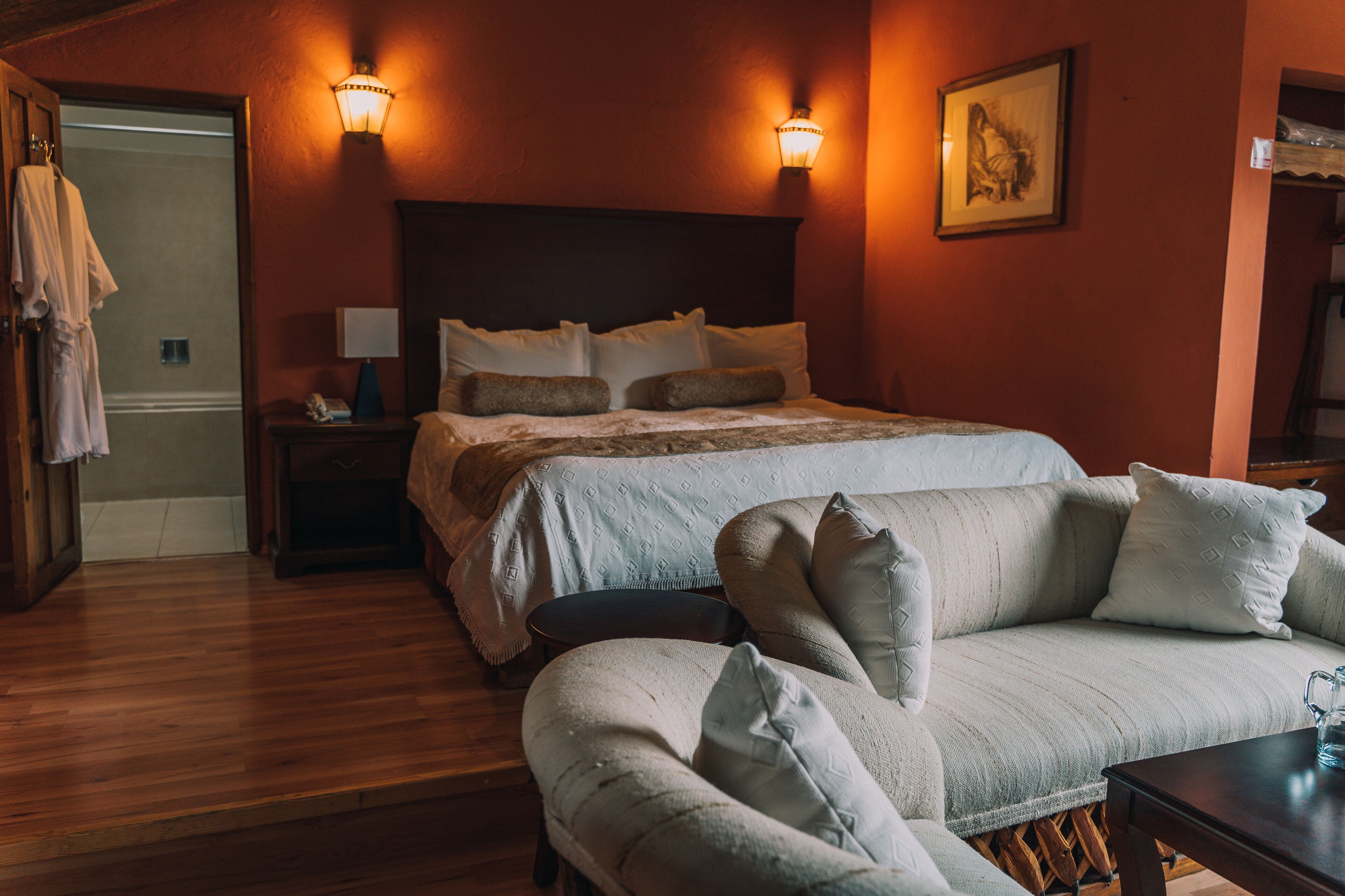 premium bedding, memory-foam beds, in-room safe, desk