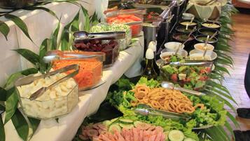 Morgenmadsbuffet hver dag mod et gebyr