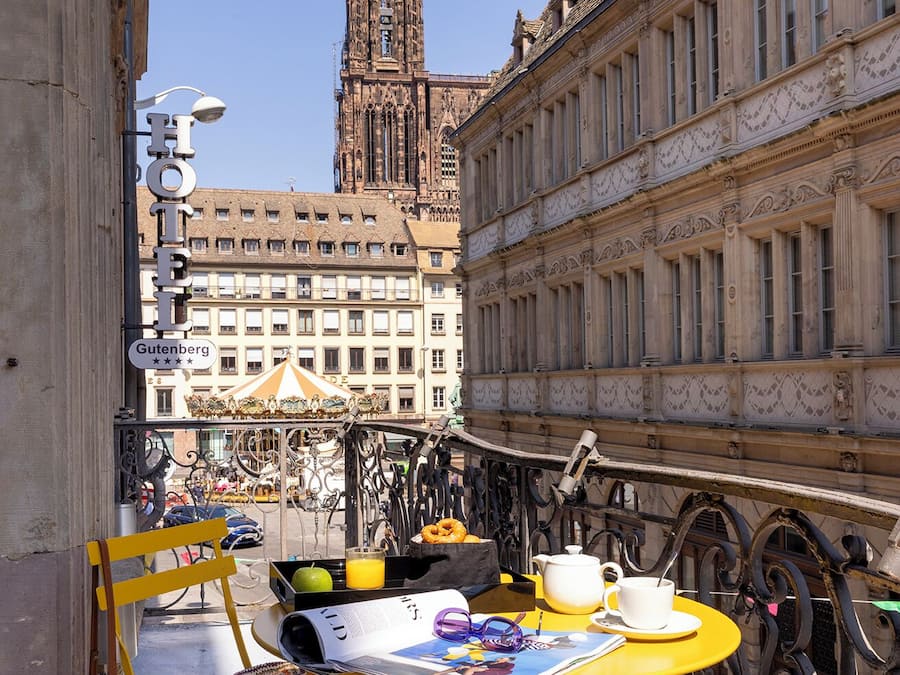 Chambre Double Balcony Cathédrale | Vista da sacada