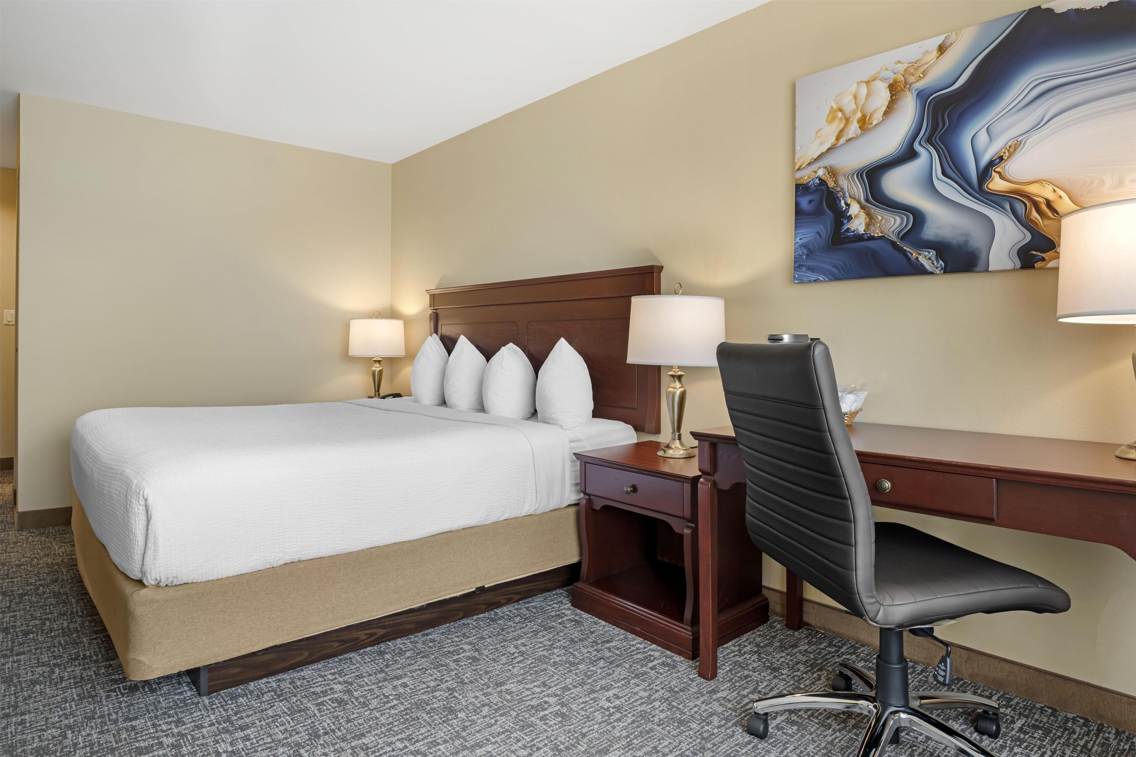 Standard Room, 1 King Bed, Non Smoking, Refrigerator