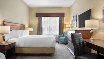 Suite, 1 King Bed, Non Smoking, Refrigerator & Microwave (with Sofabed) | Hypo-allergenic bedding, down comforters, pillowtop beds