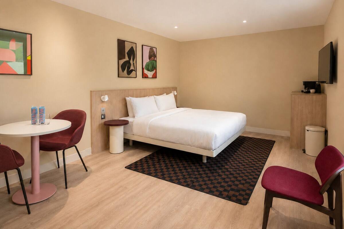 Premium bedding, memory foam beds, minibar, in-room safe