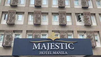 Majoituspaikan sisäänkäynti