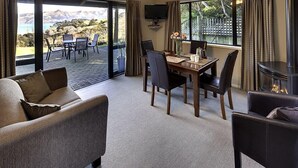Ferienhaus, 2 Schlafzimmer, Meerblick | Wohnzimmer
