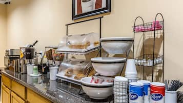 Petit déjeuner continental compris tous les jours